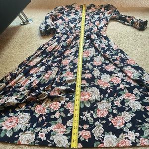 Dress, True Vintage 80s/90s Floral Sheer